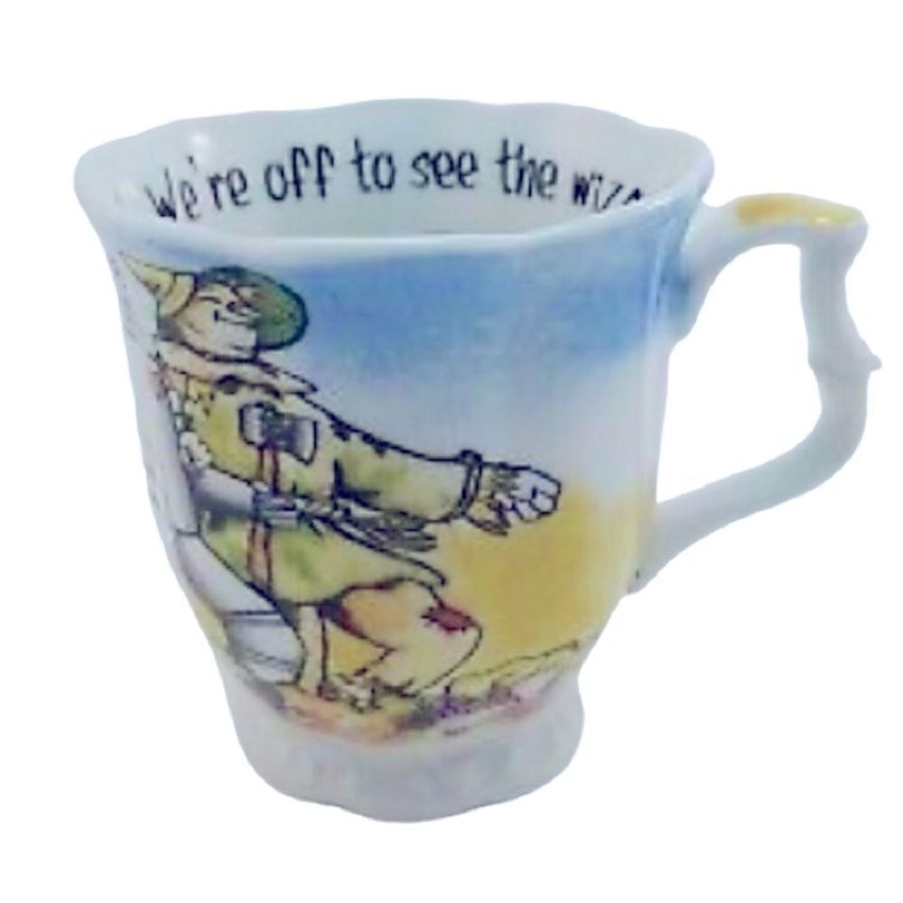 Wizard Of Oz Footed Were Off To See The Wizard Nice Paul Cardew 2011 Cup  Mug